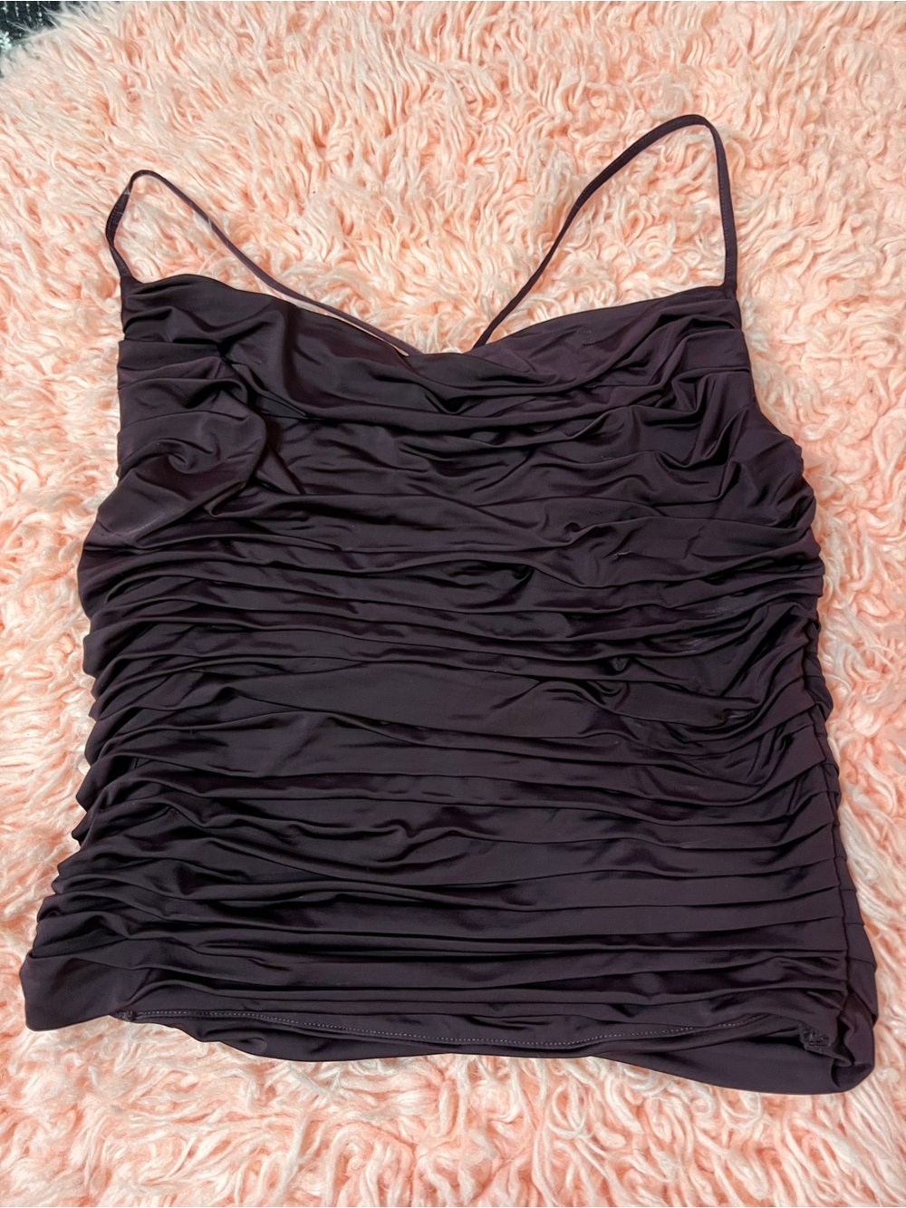 NWT EXPRESS Ruched Cami Blouse – Size L
